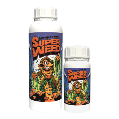 super weed fertilizante extracto de algas money soil